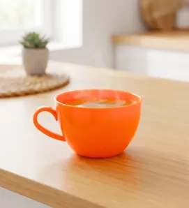 Taza de Plástico Europlast Gigante 500 ml – Vajilla Colores Surtidos