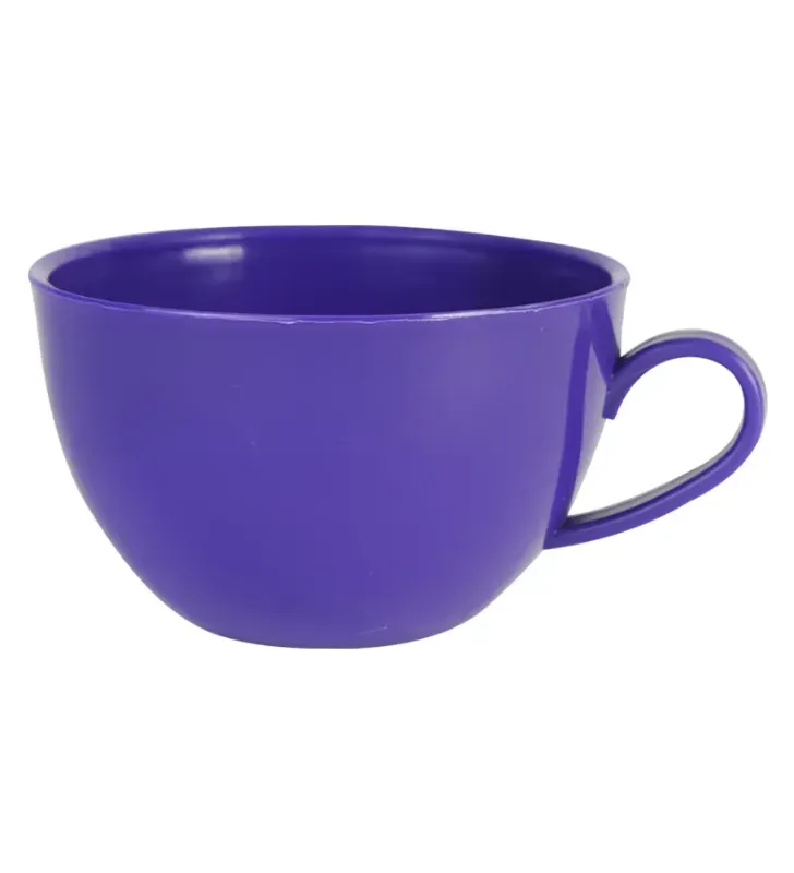Taza de Plástico Europlast Gigante 500 ml – Vajilla Colores Surtidos