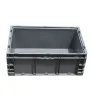 Container Industrial Europlast 24/15/9 – Caja Cerrada Gris / Negra