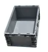 Container Industrial Europlast 24/15/9 – Caja Cerrada Gris / Negra
