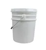 Cubeta de Plástico Europlast 19 Litros – Bote Blanco con Tapa y Asa