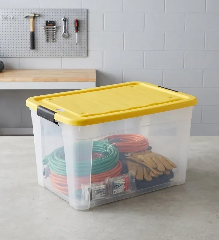 Caja Organizadora Europlast Diego 95 Litros – Contenedor con Tapa y Ruedas