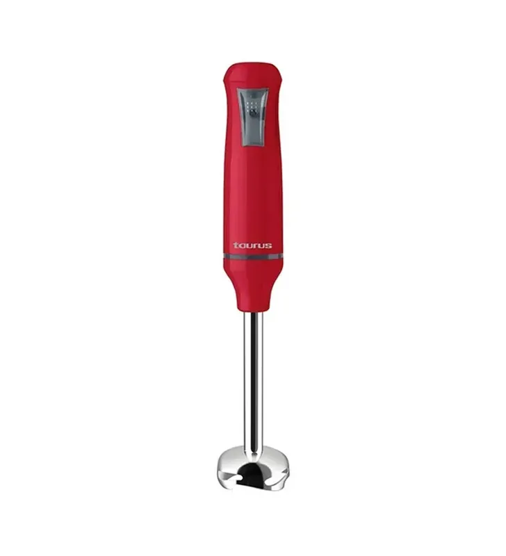 Batidora de inmersión Taurus Red Vibes 750 W | Turbo Rotation