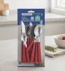 Juego de Cubiertos Tramontina New Kolor – Set de 24 Piezas Rojo 23198-794