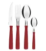 Juego de Cubiertos Tramontina New Kolor – Set de 24 Piezas Rojo 23198-794