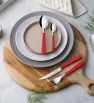 Juego de Cubiertos Tramontina New Kolor – Set de 24 Piezas Rojo 23198-794