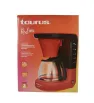 Cafetera Taurus Red Vibes 12 tazas | 700 W, jarra de vidrio