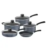 Batería de Cocina Tramontina Simple Cooking 9 Pzs – Antiadherente Azul 27899-226