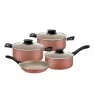 Batería de Cocina Tramontina Linz 7 Pzs – Antiadherente Nude 28299-308