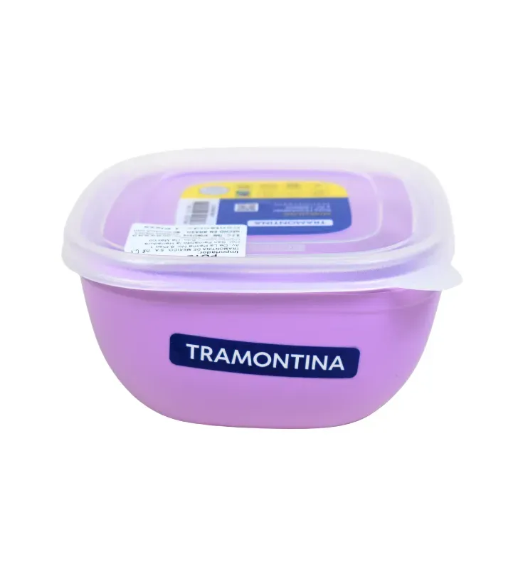 Pote Contenedor Tramontina 600 ml – Recipiente Lila Antimicrobiano 25099-987