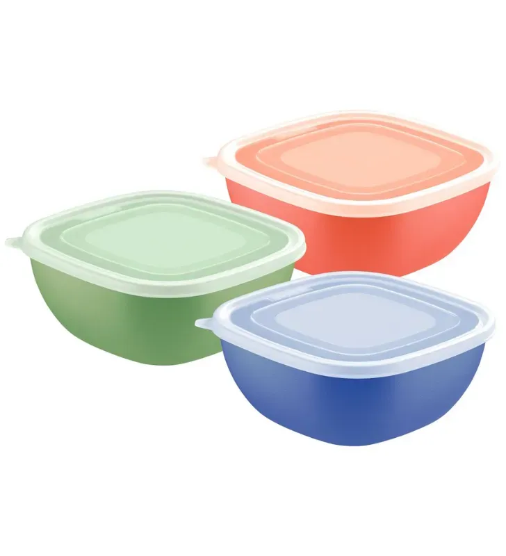 Pote 25099-988 Contenedor Tramontina MixColor 2 Litros – Recipiente Naranja Libre de BPA 25099-988