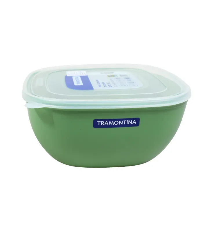 Pote Contenedor Tramontina MixColor 4 Litros – Recipiente Plástico Antimicrobiano 25099-989