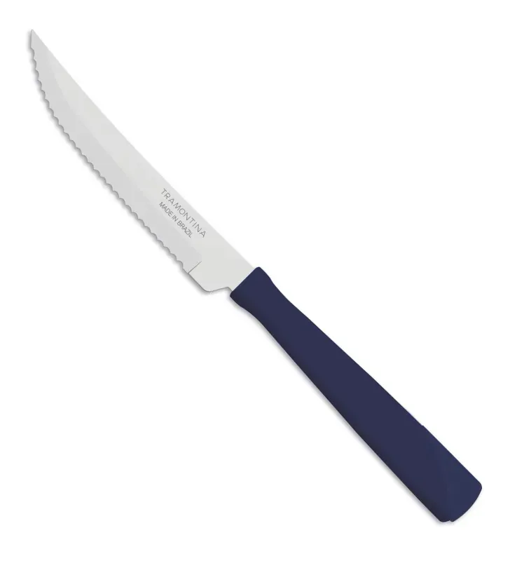 Cuchillo para Asado Tramontina New Kolor 4" Azul – 23130-414