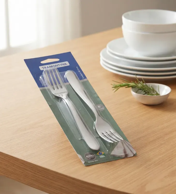 Juego de Tenedores de Mesa Tramontina Acero Inoxidable 6 Pzs – 32200-202