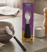 Juego de Cucharas de Mesa Tramontina New Kolor 3 Pzs Negro – 23163-300