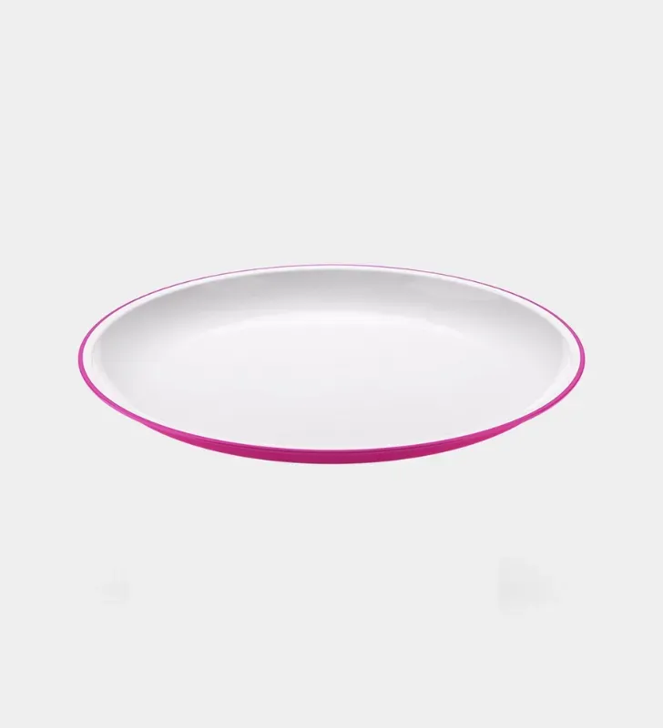 Plato Trinche Bicolor Torosqui de Plástico Resistente – Libre de BPA