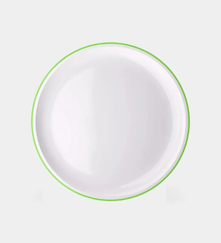 Plato Trinche Bicolor Torosqui de Plástico Resistente – Libre de BPA