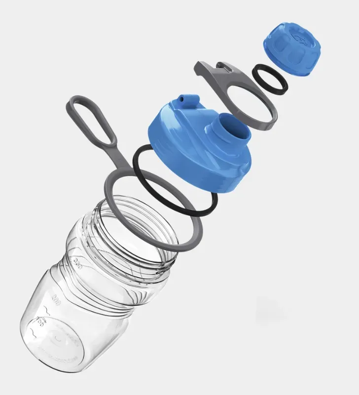 Botella Aqua Torosqui 400 ml – Cilindro Hermético Libre de BPA