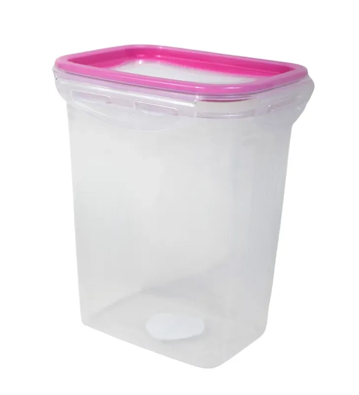 Hermético Bicolor Alto Pro Rectangular Torosqui 1.2L – Libre de BPA