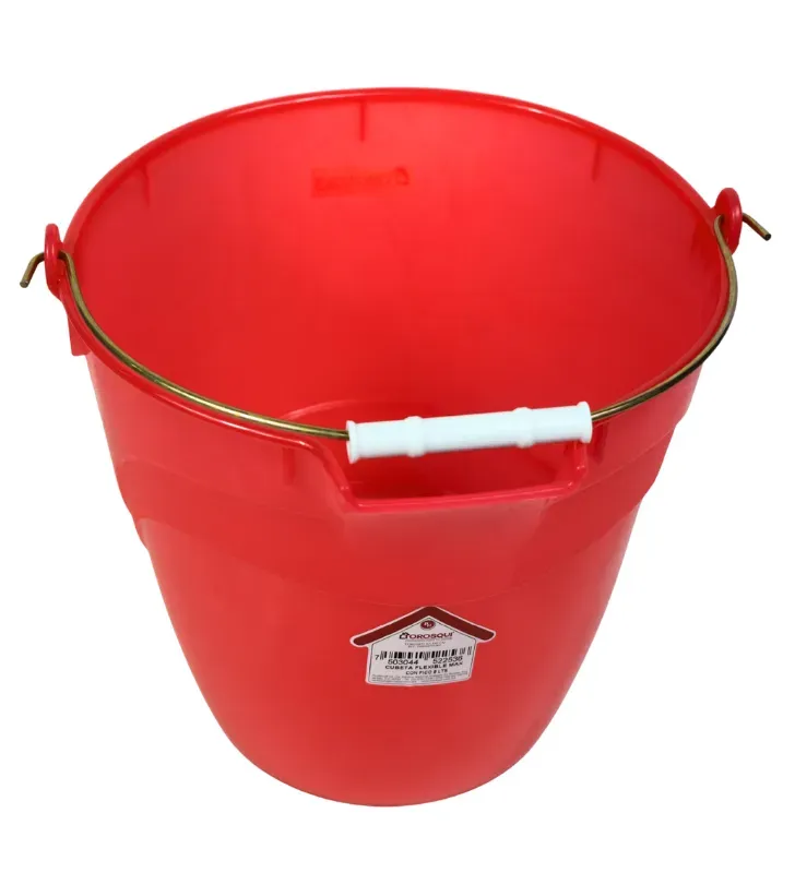 Cubeta Flexible Max No. 8 Torosqui 8 Litros – Con Pico y Asa Metálica