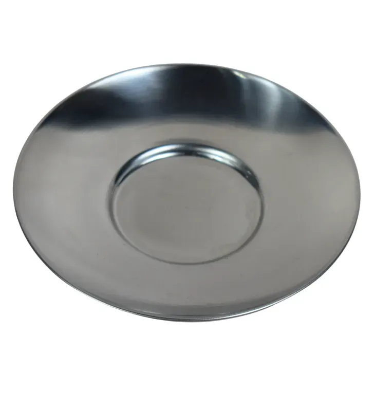 Plato para Taza 15 cm Acero Inoxidable MKM HORECA – Uso Profesional