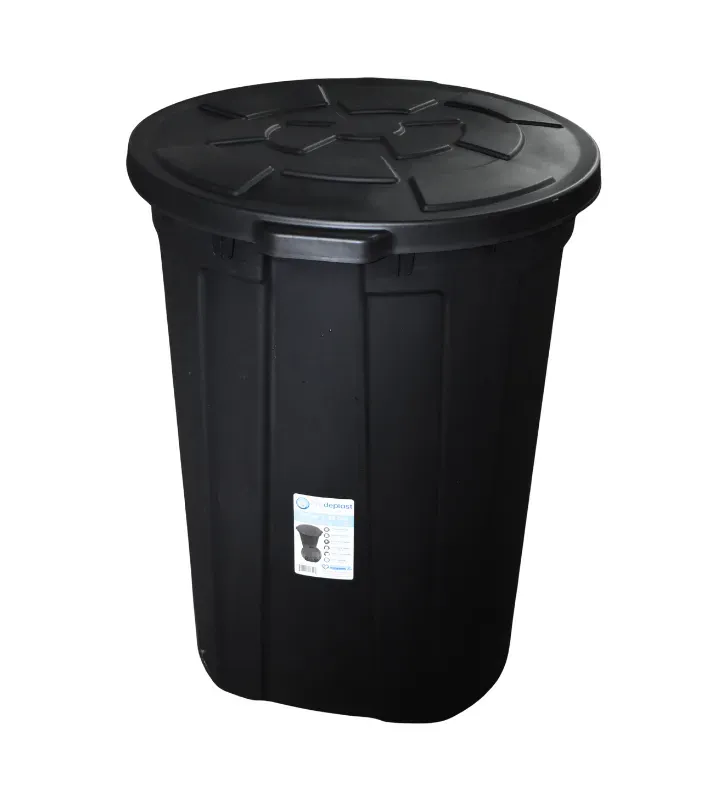 Bote para Basura 125 Lts con Ruedas GONHERRPLAST – Uso Rudo