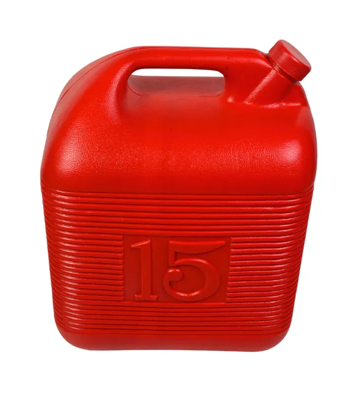 Bidón No. 15 Plásticos PG Plagol Rojo – Garrafa Plástica Resistente