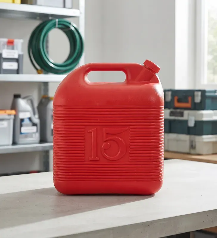 Bidón No. 15 Plásticos PG Plagol Rojo – Garrafa Plástica Resistente