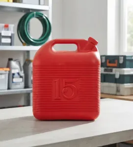 Bidón No. 15 Plásticos PG Plagol Rojo – Garrafa Plástica Resistente