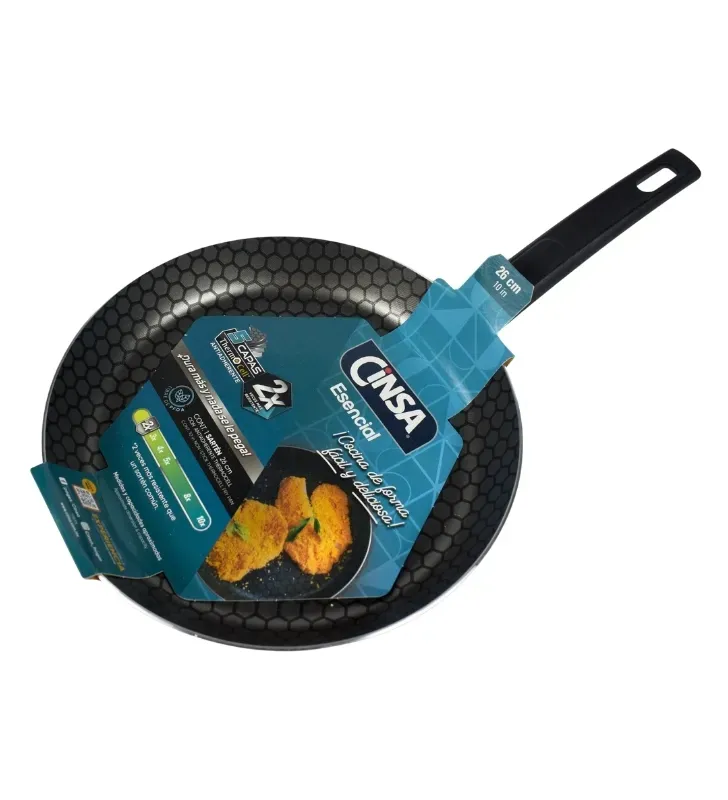 Sartén Aluminio Esencial 26 cm 1.7mm Cinsa 321463 – ThermoCell