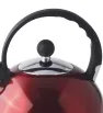 Tetera Acero Inoxidable 2L Cinsa Rojo Metálico 323631 – Silbato