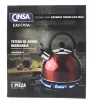 Tetera Acero Inoxidable 2L Cinsa Rojo Metálico 323631 – Silbato
