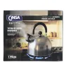 Tetera Acero Inoxidable 2.5L Cinsa Plata 323634 – Silbato