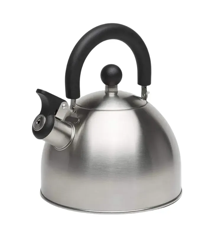 Tetera Acero Inoxidable 2.5L Cinsa Plata 323634 – Silbato
