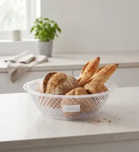 Panera Tulipán Flex Josant Plast Transparente – Cesta de Plástico