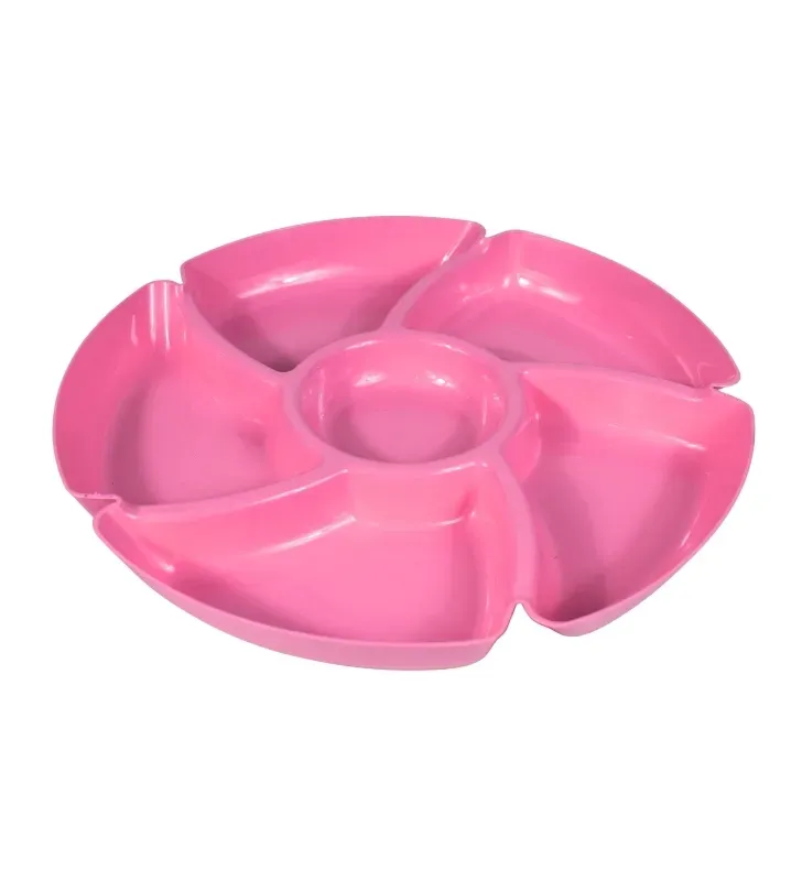 Plato Botanero Flex Josant Plast Rosa – Charola de Plástico