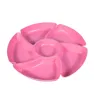 Plato Botanero Flex Josant Plast Rosa – Charola de Plástico