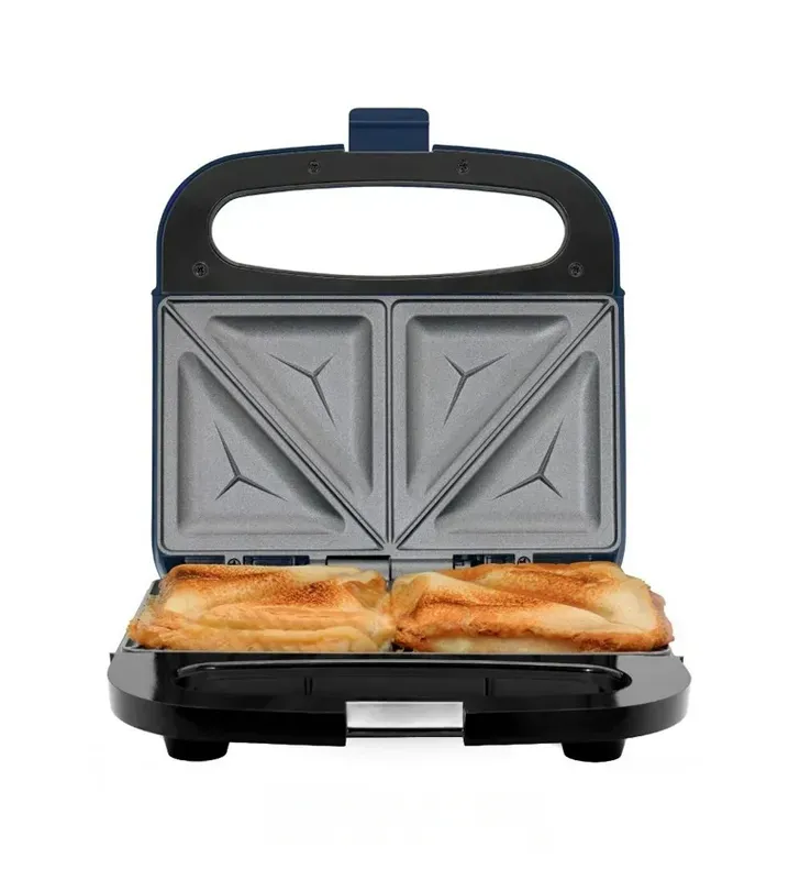 Sandwichera Taurus S2P Navy | 2 sándwiches 750 W Azul marino