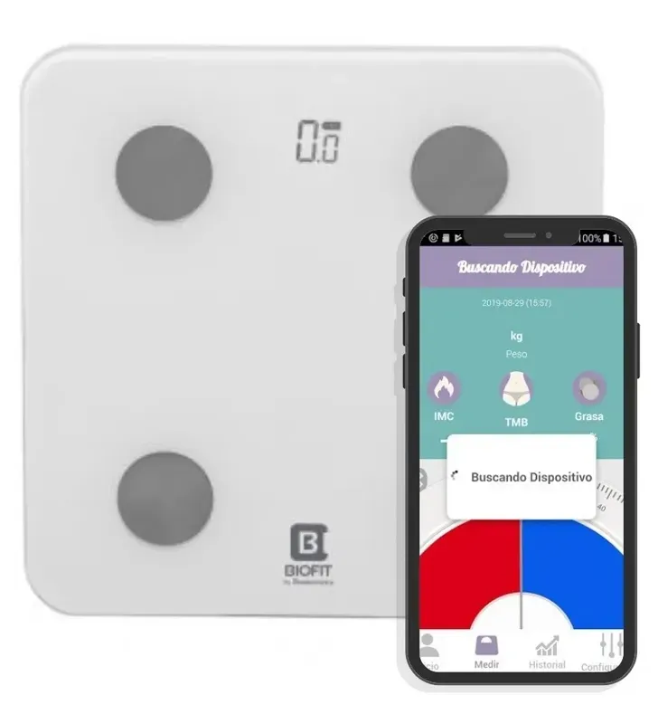 Báscula inteligente Taurus Bio Fit | Bluetooth, análisis corporal