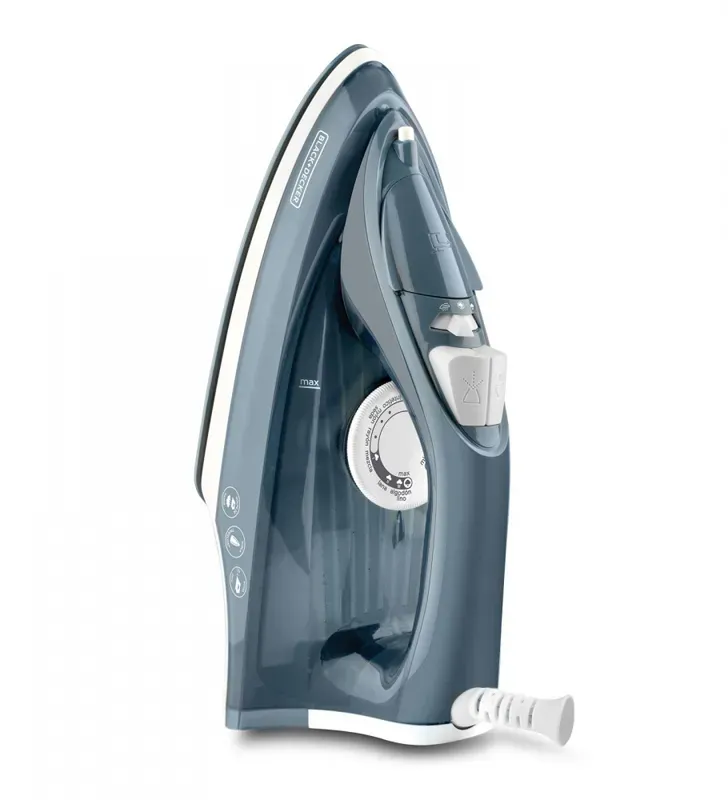 Plancha Black & Decker TrueGlide IRBD300 Azul | 1 200 W Anti‑adherente