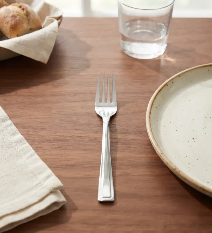 Tenedor Mesa Trébol Acero Inoxidable Farfil 2TRB01