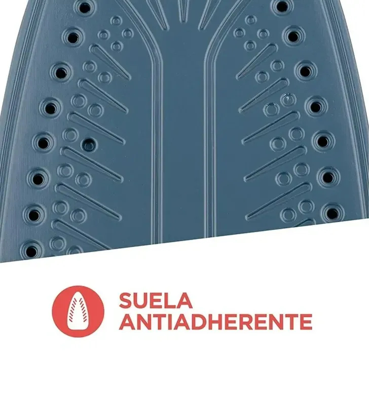 Plancha Black & Decker TrueGlide IRBD300 Azul | 1 200 W Anti‑adherente