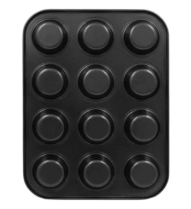Molde para Muffin 12 Piezas Acero al Carbón Travessa 060-005-012