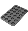 Molde para Muffin 24 Piezas Acero al Carbón Travessa 060-005-024