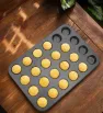 Molde para Muffin 24 Piezas Acero al Carbón Travessa 060-005-024