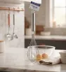 Batidor Manual Globo Mango Lujo Acero Inox Travessa 020-001-032