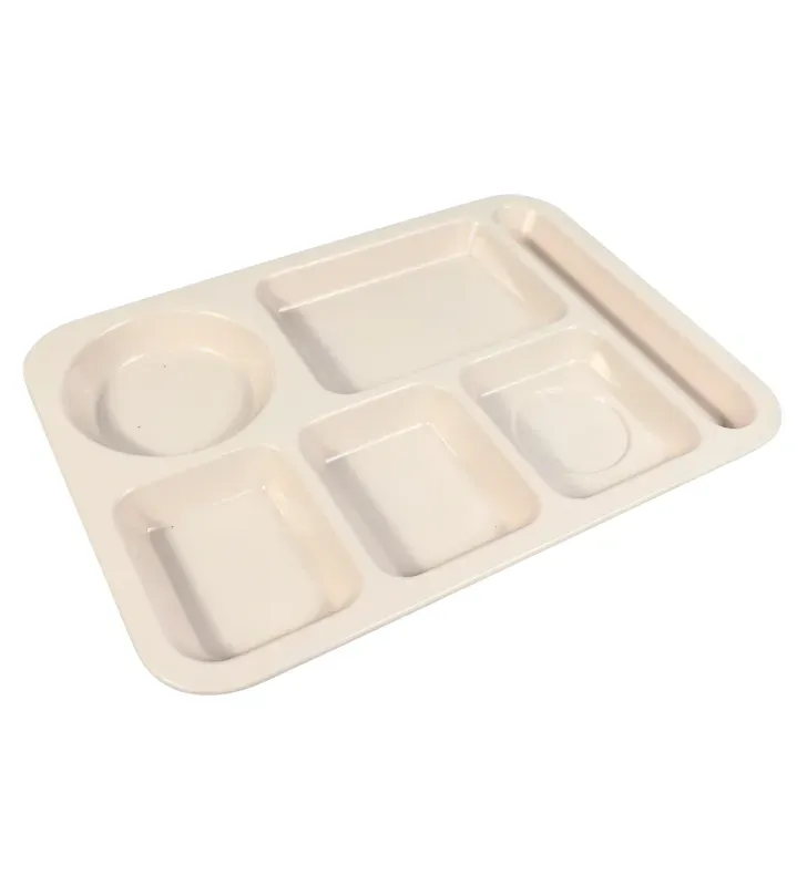 Charola 6 Secciones Beige Melamina D008 Travessa 004-008-116