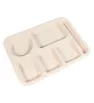 Charola 6 Secciones Beige Melamina D008 Travessa 004-008-116
