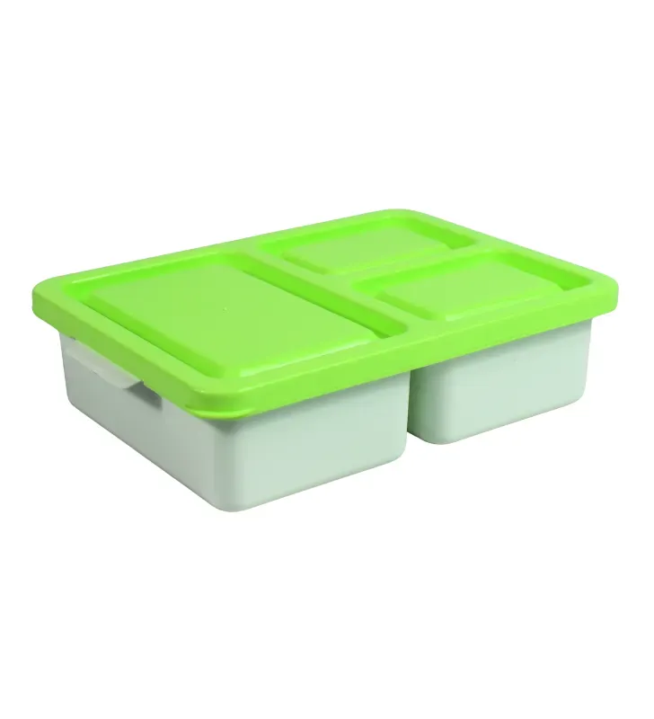 Hermético Rectangular No. 3 Divisiones Almoplastic
