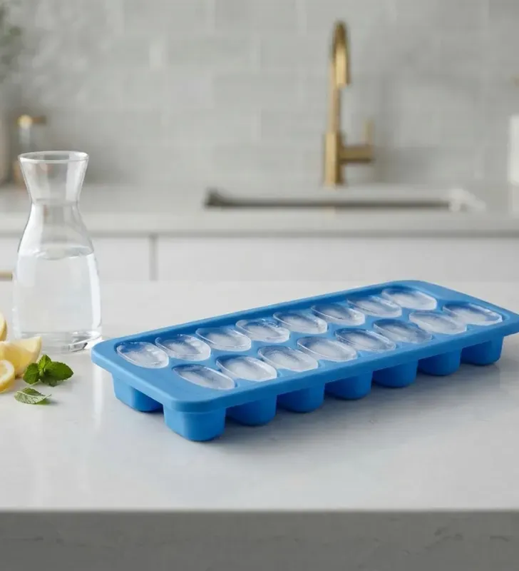 Hielera para Cubos 2 Piezas Azul Almoplastic